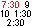  9 and 10 a.m.,1:30, 2:30 p.m. trips